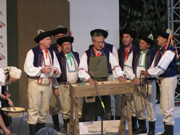 Vystúpenie folklórnej skupiny Košovan z Kanianky